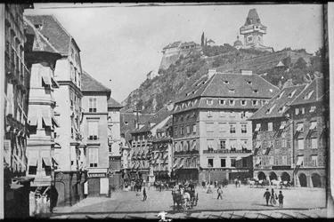 Praça principal de Graz