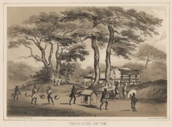 Tshan-Di-Coo-Sah, Lew Chew, 1855 (litografia)