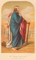 São Judas Tadeu, meados do século XIX.