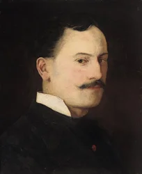 O pintor Júlio Bodenstein