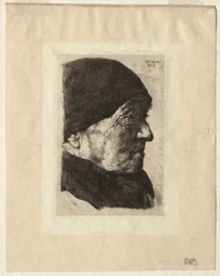 Cabeça de um camponês, 1874.