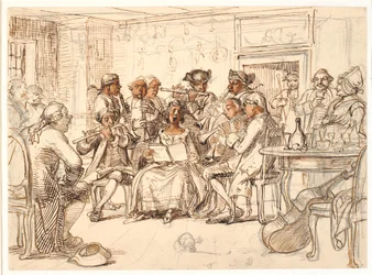 Motivo de Bellman: O concerto em "3 Byttor", epístola de Fredman no. 51