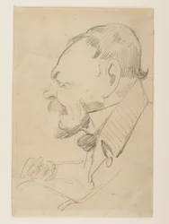 Caricatura de Gottlieb Bindesbøll