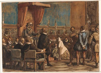 Chr. 4. permite que o carrasco tome a cadeia de comando e a espada do falsificador Christopher Rosenkrantz