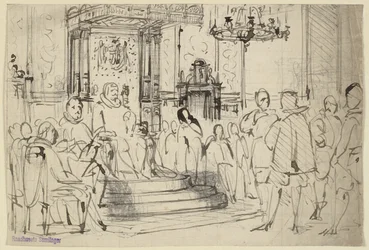 Christian IV na corte