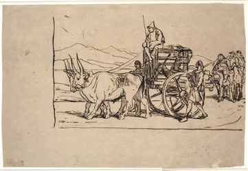 A viagem de regresso a casa de Dom Quixote na carroça