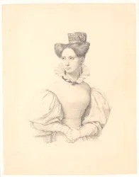 Retrato de Sophie Frederikke Raffenberg