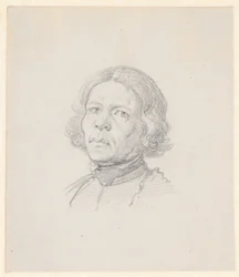 Cabeça de retrato, agricultor sueco