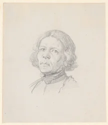 Cabeça de retrato, agricultor sueco