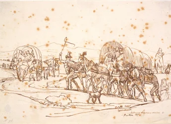 O trem através da Campanha para uma celebração na igreja para "Madonna dellamore divina em Pintsen 39"