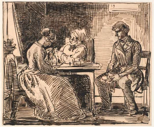 Rascunho para "Image of Everyday Life" (The Suitor