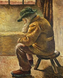 Figura sentada; Figura sentada, 1909