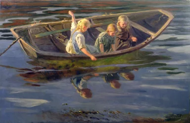 Crabffishing, Christiania (óleo sobre tela)