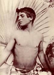 estudo de um homem nu, c.1900