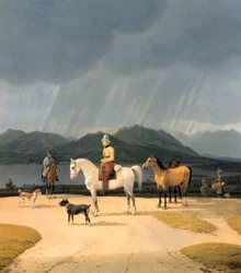 Alemão:  Reiter am Tegernsee Cavaleiros no Tegernsee