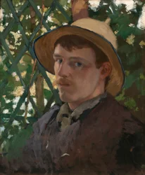 Auto-retrato em Montigny, 1876.