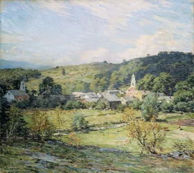 Manhã de setembro, Plainfield, New Hampshire