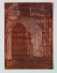 Porta da Prisão em Haia antes da restauração