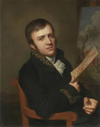 Jan (Baptista) Kobell II (1778-1814), Pintor, no Uniforme de um Membro do Instituto Real de Ciência, Literatura e Belas Artes
