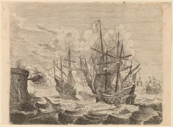Vitória do Heemskerck sobre a frota espanhola em Gibraltar