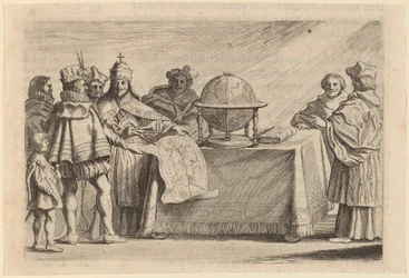 A Partição do Globo entre Espanha e Portugal, 1634.