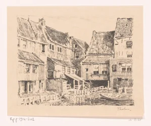 Costas de casas antigas, Enkhuizen
Casas antigas, Enkhuizen (título original)