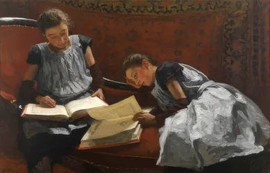 As irmãs Arntzenius. 1895