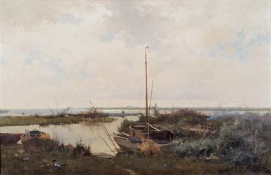 Paisagem do rio, 1882.