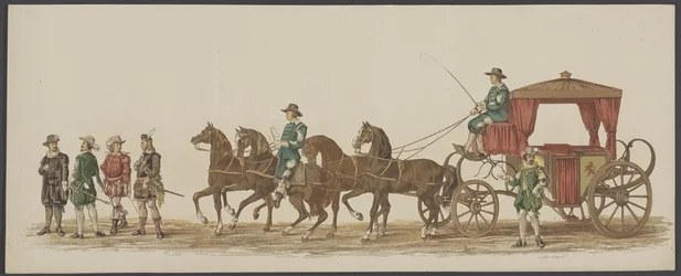 Procissão delft de 1862, quarto e quinto grupos
Quarto Lustrum da Academia Real em Delft - Ao. 1862 - Desfile de Fantasia (título da série sobre o objecto)