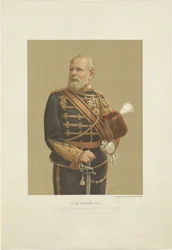 Retrato de Willem III, rei dos Países Baixos