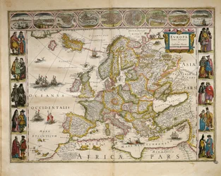 Do Theatrum Orbis Terrarum de Willem Bleau, Amesterdão