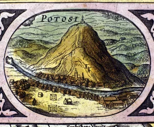 As minas de prata de Potosí (Bolívia) depois do "Atlas" de William Blaeu