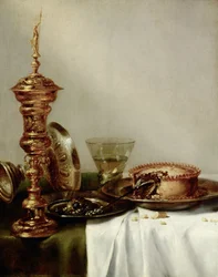 Mesa coberta, 1634.