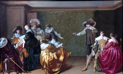 A Musical Party, c.1620-35 (óleo sobre painel de carvalho)