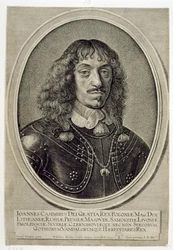 John Kazimir Vasa (1609-72), rei da Polônia, 1649