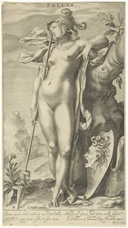 Minerva perto de uma árvore
Pallas (título sobre o objecto)
Julgamento de Paris (título da série)