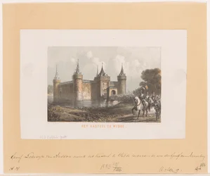 O castelo em Wedde (título no objeto)