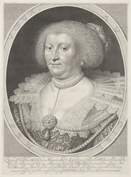 Retrato de Sophia Hedwig de Brunswick-Wolfenbüttel
