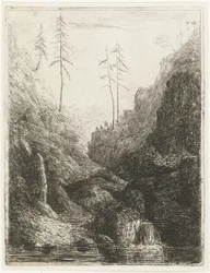 Paisagem rochosa