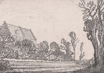 The House with the Stepped Gable, de Verscheyden Landtschapjes Various Little Lands..., ca. 1616.