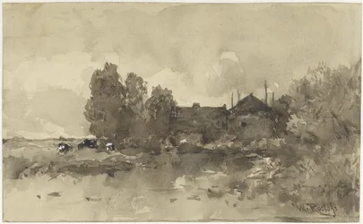 paisagem com fazenda