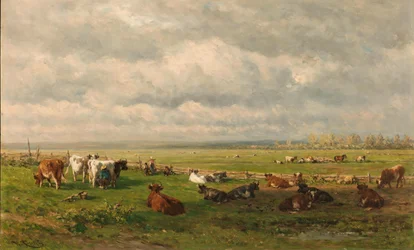 Paisagem de Prados com Gado
Paisagem de prados com gado