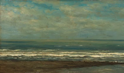 Seascape perto de Heijst