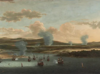 Batalha de Medway
Voyage to Chatham, 1667: a frota holandesa no estuário de Medway