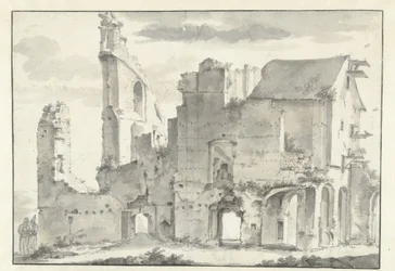 Ruínas da abadia de Rijnsburg