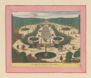 Festsaal in den Gärten von Versailles