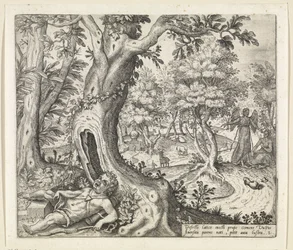 Hagar e Ishmael no deserto
História de Hagar e Ishmael (título da série)
