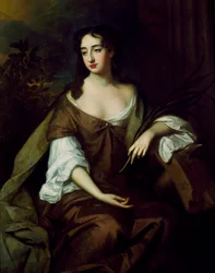 "Uma Senhora como Santa Catarina", século XVII.