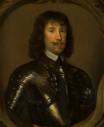 Retrato de Richard 2º Lord Herbert de Cherbury (1557-1596) (óleo sobre tela)