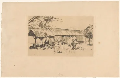 Outbuilding na natureza em Java